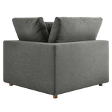 Commix Down Filled Overstuffed Corner Chair by Lefancy