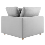 Commix Down Filled Overstuffed Corner Chair by Lefancy