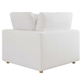 Commix Down Filled Overstuffed Corner Chair by Lefancy