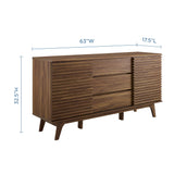 Render 63" Sideboard Buffet Table or TV Stand by Lefancy