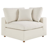 Commix 2 Piece Down Filled Overstuffed Sectional Sofa Set by Lefancy