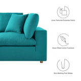 Commix 2 Piece Down Filled Overstuffed Sectional Sofa Set by Lefancy