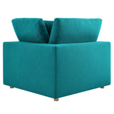 Commix 2 Piece Down Filled Overstuffed Sectional Sofa Set by Lefancy