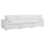 Commix 3 Piece Down Filled Overstuffed Sectional Sofa Set by Lefancy