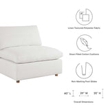 Commix 3 Piece Down Filled Overstuffed Sectional Sofa Set by Lefancy