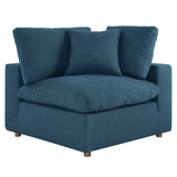 Commix 4 Piece Down Filled Overstuffed Sectional Sofa Set by Lefancy