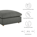 Commix 5 Piece Down Filled Overstuffed Sectional Sofa Set by Lefancy