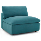 Commix 6 Piece Down Filled Overstuffed Sectional Sofa Set by Lefancy