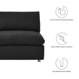 Commix 7-Piece Down Filled Overstuffed Sectional Sofa by Lefancy