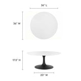 Lippa 36" Round Coffee Table by Lefancy