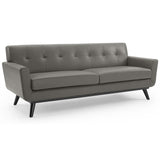 Engage Top-Grain Leather Living Room Lounge Sofa by Lefancy