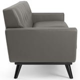 Engage Top-Grain Leather Living Room Lounge Sofa by Lefancy