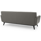 Engage Top-Grain Leather Living Room Lounge Sofa by Lefancy