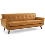 Engage Top-Grain Leather Living Room Lounge Sofa by Lefancy