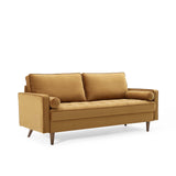 Valour Performance Velvet Sofa by Lefancy