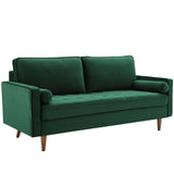 Valour Performance Velvet Sofa by Lefancy