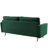 Valour Performance Velvet Sofa by Lefancy