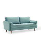 Valour Performance Velvet Sofa by Lefancy