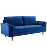 Valour Performance Velvet Sofa by Lefancy
