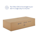 Valour Performance Velvet Sofa by Lefancy