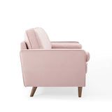 Valour Performance Velvet Sofa by Lefancy