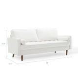 Valour Performance Velvet Sofa by Lefancy