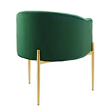 Savour Tufted Performance Velvet Accent Chair by Lefancy