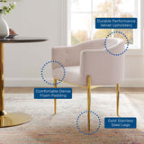 Savour Tufted Performance Velvet Accent Chair by Lefancy