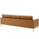 Loft 3 Piece Tufted Upholstered Faux Leather Set by Lefancy