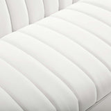 Shift Channel Tufted Performance Velvet Sofa by Lefancy