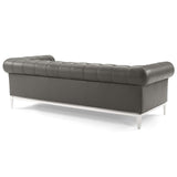 Idyll 3 Piece Tufted Upholstered Leather Set by Lefancy