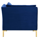 Ardent Performance Velvet Loveseat by Lefancy