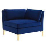 Ardent 6-Piece Performance Velvet Sectional Sofa by Lefancy