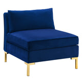 Ardent 6-Piece Performance Velvet Sectional Sofa by Lefancy