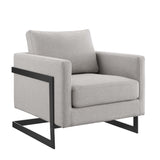 Posse Upholstered Fabric Accent Chair by Lefancy