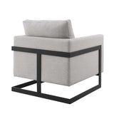 Posse Upholstered Fabric Accent Chair by Lefancy