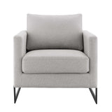 Posse Upholstered Fabric Accent Chair by Lefancy