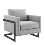 Posse Upholstered Fabric Accent Chair by Lefancy