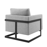 Posse Upholstered Fabric Accent Chair by Lefancy
