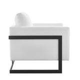 Posse Upholstered Fabric Accent Chair by Lefancy