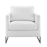 Posse Upholstered Fabric Accent Chair by Lefancy
