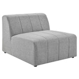 Bartlett Upholstered Fabric Armless Chair by Lefancy