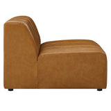 Bartlett Vegan Leather Armless Chair by Lefancy