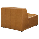 Bartlett Vegan Leather Armless Chair by Lefancy