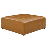 Bartlett Vegan Leather Ottoman by Lefancy