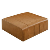 Bartlett Vegan Leather Ottoman by Lefancy