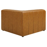 Bartlett Vegan Leather Corner Chair by Lefancy