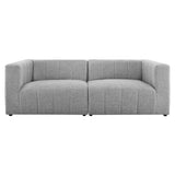 Bartlett 2-Piece Upholstered Fabric Loveseat by Lefancy