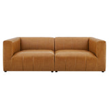 Bartlett 2-Piece Vegan Leather Loveseat by Lefancy