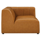 Bartlett 2-Piece Vegan Leather Loveseat by Lefancy